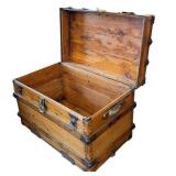 Antique Steamer Trunk