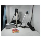 Tripod Lot and Photosmart Printer