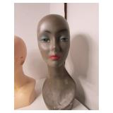 Vintage Mannequin Heads and Display Busts