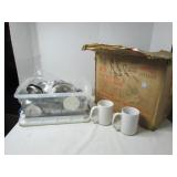 Plain Mugs for Mug Press and Buttons