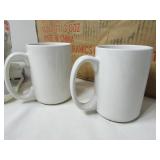 Plain Mugs for Mug Press and Buttons