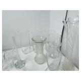 Clear Glass Vases