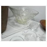 Glassware and Mcoy Bowl/Pitcher