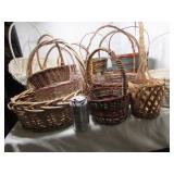 Whicker Basket Planters