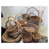 Whicker Basket Planters