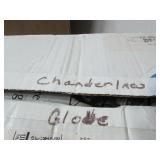 Candle Globes and Champagne Glasses