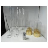 Candle Vases/ Centerpieces