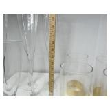 Candle Vases/ Centerpieces