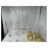 Candle Vases/ Centerpieces