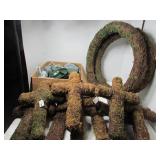 Twiggy Wreaths and Crosses