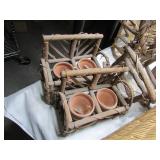 Twig and Whicker Planters