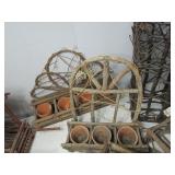 Twig and Whicker Planters