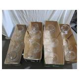 Clear Glass Bubble Vases