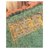 Fantastic late 19th Century Miller Tanning Co, Crookston Mn. Horse Blanket 56