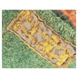Fantastic late 19th Century Miller Tanning Co, Crookston Mn. Horse Blanket 56