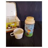 Vintage Peanuts Thermos Brand Lunch Box With Thermos