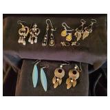 Nice Group of Vintage Costume Earrings