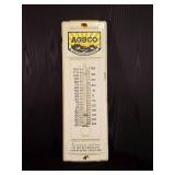 Beautiful Vintage Agsco Advertising Thermometer
