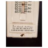 Beautiful Vintage Agsco Advertising Thermometer