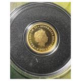 2013 AUSTRALIAN KOALA HALF GRAM .9999 PURE GOLD