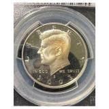 2003-S US PROOF SILVER KENNEDY HALF DOLLAR PCGS PR69DCAM