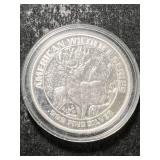 .6 TROY OZ .999 FINE SILVER COLORADO MINING ROUND IN AIRTITE