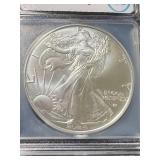 2024 AMERICAN SILVER EAGLE ICG MS70