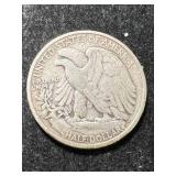 1945-S US WALKING LIBERTY HALF DOLLAR