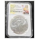 2025 AMERICAN SILVER EAGLE NGC MS69