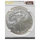 2025 AMERICAN SILVER EAGLE NGC MS69