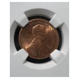 1991 US LINCOLN CENT NGC MINT ERROR UNC