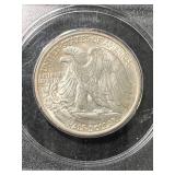 1947 US WALKING LIBERTY HALF DOLLAR PCGS MS64