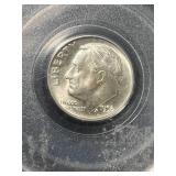 1956-D US ROOSEVELT DIME MS66 OMAHA BANK HOARD