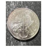 2021 AUSTRIAN PHILHARMONIC 1 TROY OZ .999 FINE SILVER