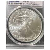 2016 AMERICAN SILVER EAGLE PCGS MS70