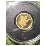2013 AUSTRALIAN KOALA HALF GRAM .9999 PURE GOLD