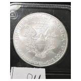 2010 AMERICAN SILVER EAGLE SLABBED UNC