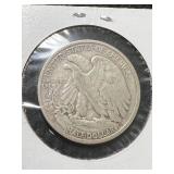 1942-S US WALKING LIBERTY HALF DOLLAR
