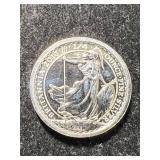 1/4TH TROY OZ .999 FINE SILVER 2013 BRITTANIA