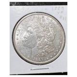 1889 US MORGAN SILVER DOLLAR