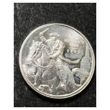 HALF TROY OZ .999 FINE SILVER MONEY METALS EXCHANGE ROUND