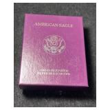 1993 PROOF AMERICAN SILVER EAGLE IN ORIGINAL MINT BOX