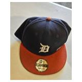 Caps including Detroit Tigers New Era, The Ralph, and Brooklyn Fire Hat
