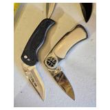Lot of 5 Folding Knives Including MTech USA Models and Accessories