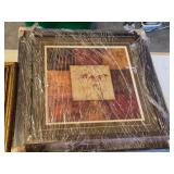 Framed Art Collection including Landscape, Abstract, and Futuristic Designs