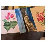 Collection of Framed Artwork and Paintings