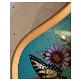 Novica Collection Peru Butterfly Wall Mirror - 22 1/2" Tall - See pics for condition