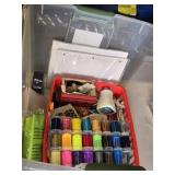 Assorted Craft Supplies including National Geographic Magic Chemistry Science Lab, Craft Paints, and Art Tools