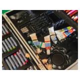 Art Supplies Collection including Canson Sketch Pads, Watercolor Paints, and Artist Pencils - Nothing checked for completeness