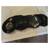 Lot of Vintage 45 RPM Vinyl Records Including Kapp, Delta, and Columbia Labels